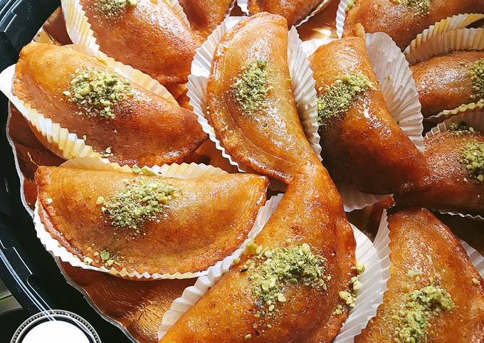 طريقة عمل القطايف