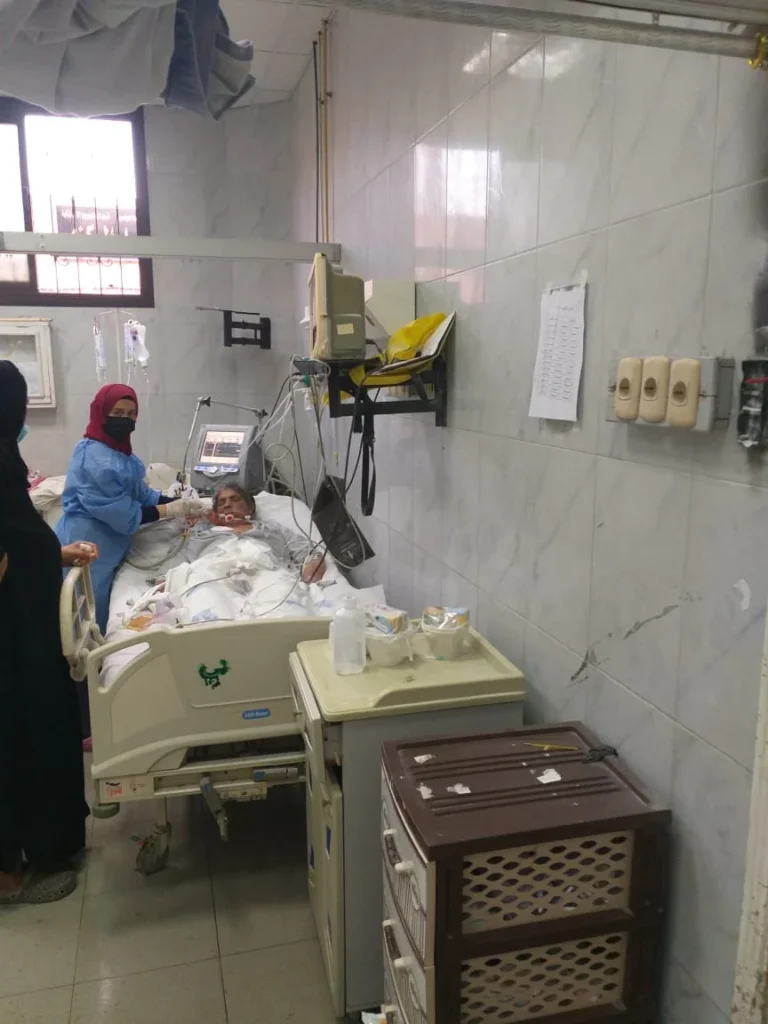 حريق محدود في إحدى غرف العناية بمستشفى الطوارئ الجامعي بطنطا