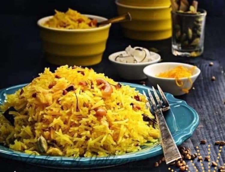 الطريقة الثالثة : بريانى بالمشروم 