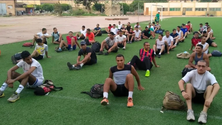 550 طالبًا وطالبة يؤدون اختبارات القدرات بكلية التربية الرياضية