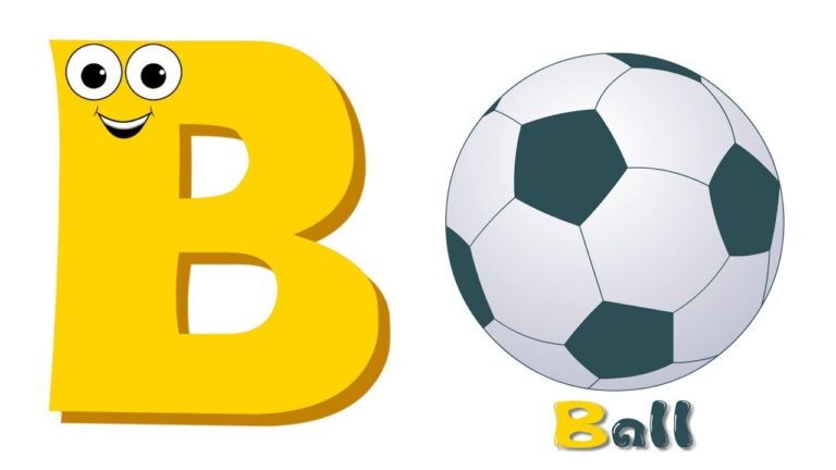 كلمات انجليزية تبدأ بحرف B للاطفال