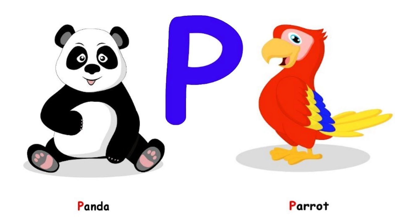 كلمات انجليزية تبدأ بحرف P للاطفال