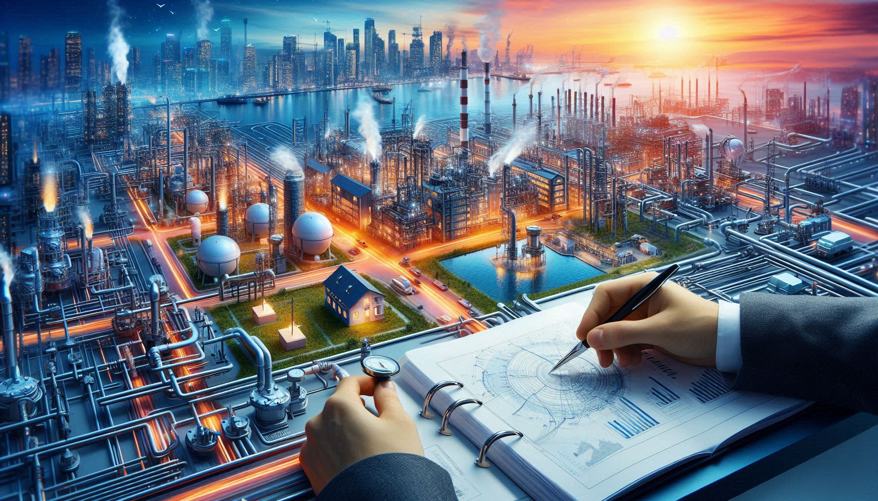 مصاريف و إجراءات التعاقد على الغاز الطبيعى