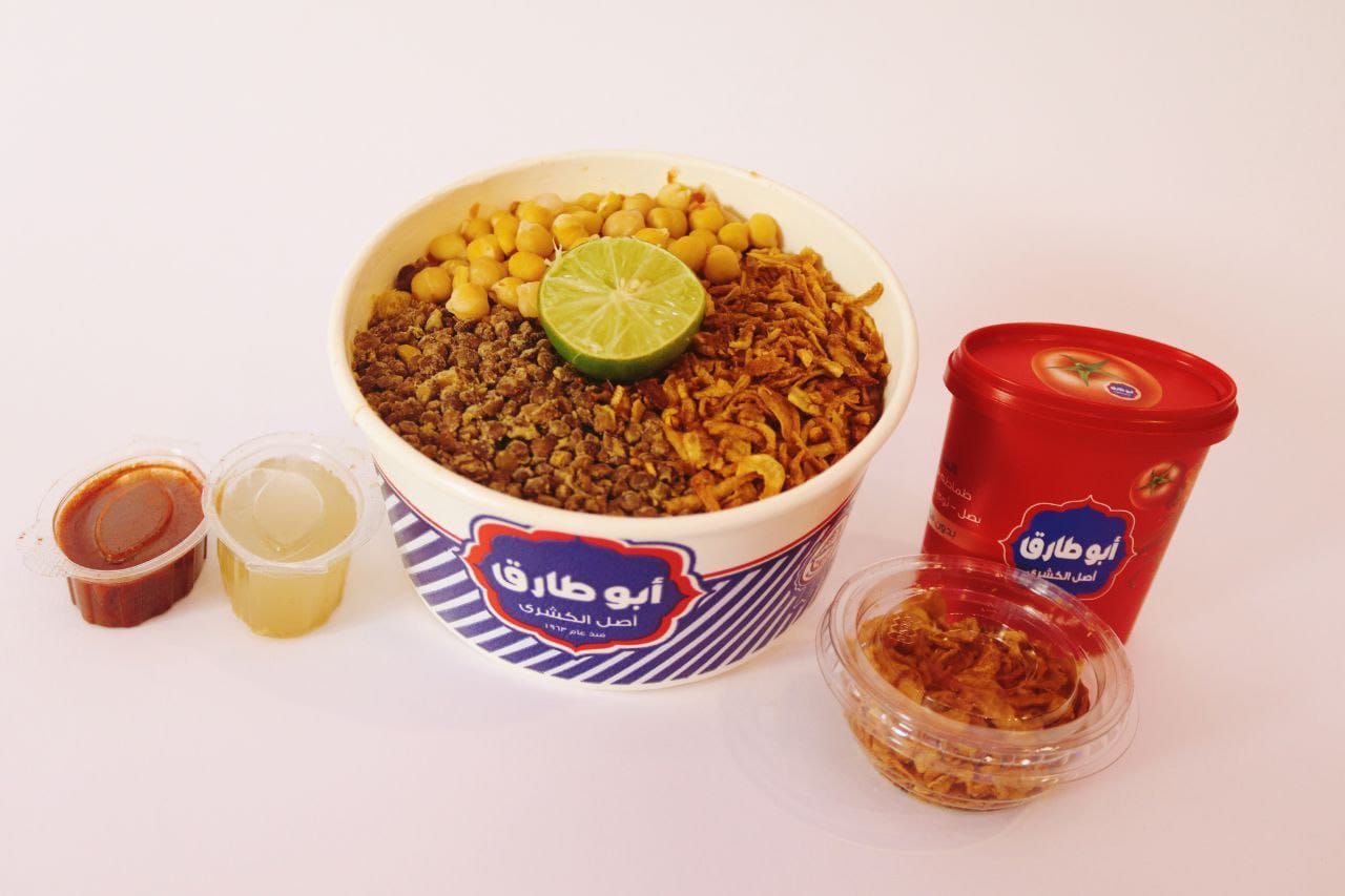 منيو وعناوين كشري أبو طارق وأرقام التوصيل في مصر 2025