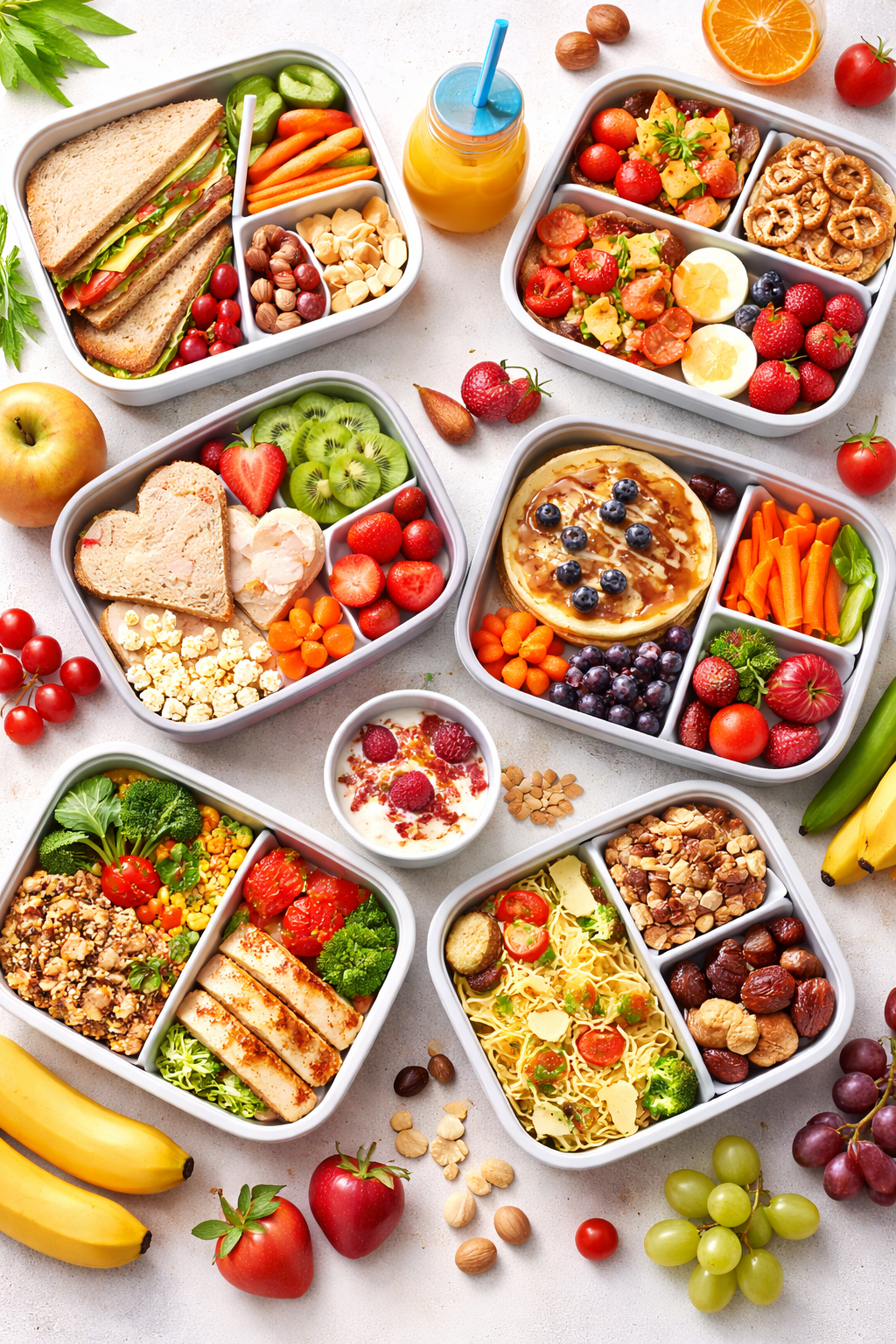 10 أفكار لانش بوكس متنوعة ومغذية 2026