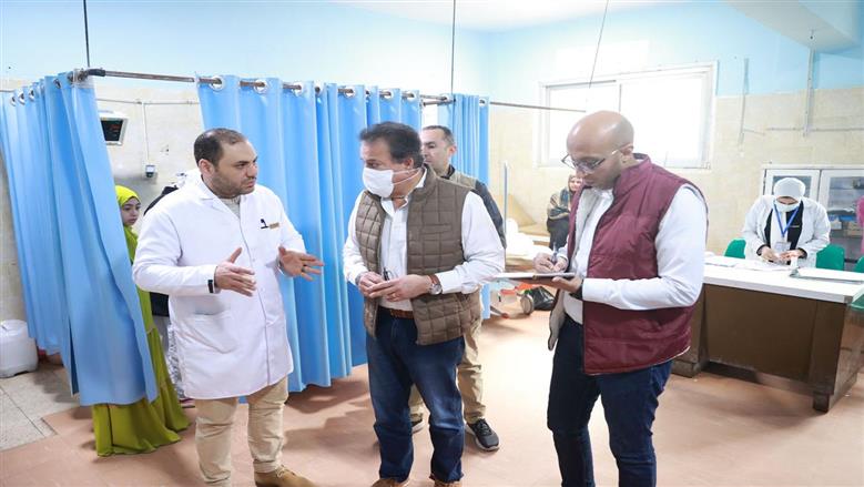 مستشفى بولاق الدكرور، وزير الصحة، التشغيل التجريبي، خالد عبد الغفار، تطوير المستشفيات، خدمات صحية مصر، وزارة الصحة المصرية