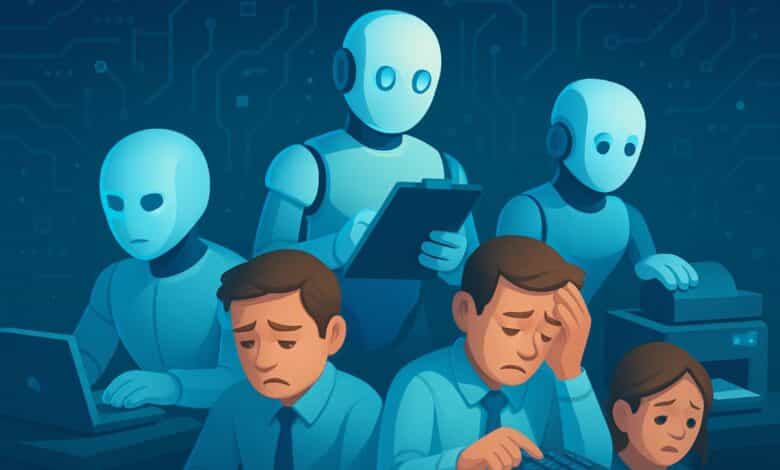 5 وظائف في خطر بسبب الذكاء الاصطناعي (AI) وتحولات سوق العمل 2026