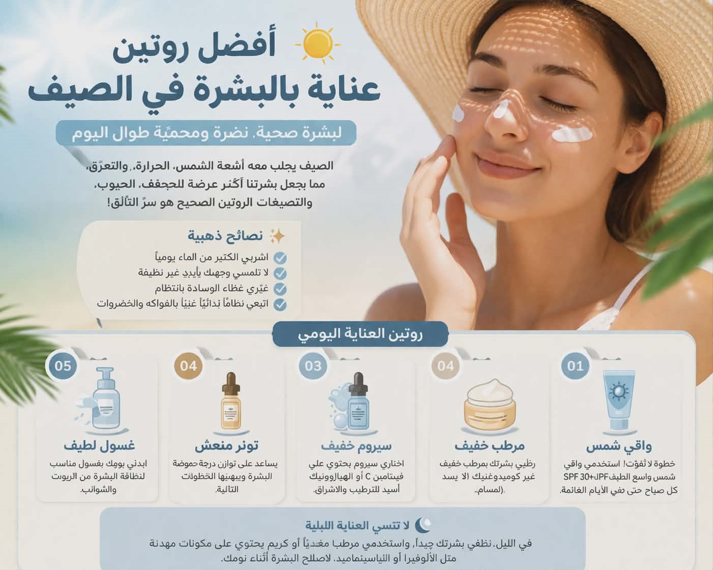 أفضل روتين للبشرة 2026