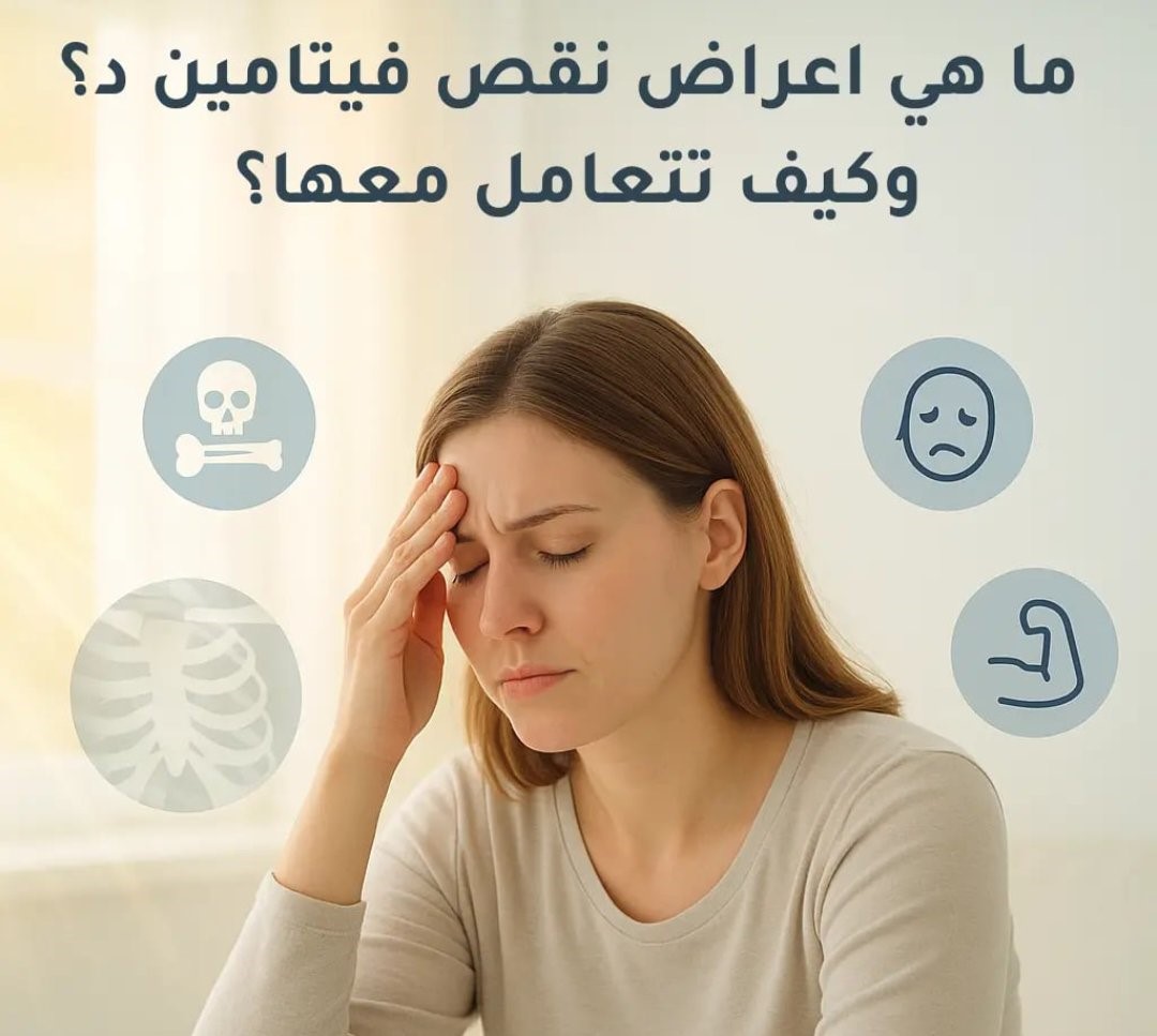 أعراض نقص فيتامين د.. علامات خفية لا تتجاهليها