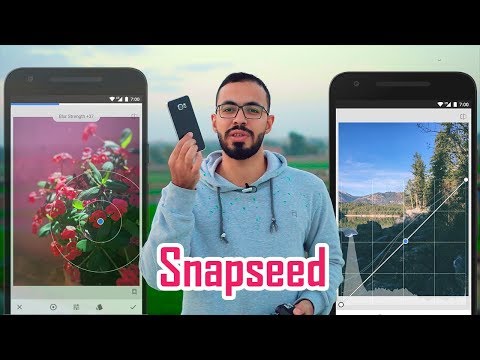 شرح تعديل و تحسين الصور علي الموبايل بتطبيق Snapseed. 2026