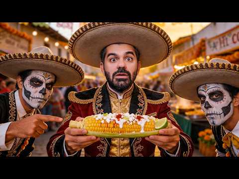 جربت أغرب أكل شوارع في المكسيك 🇲🇽 (في قرية نائية!) 2026