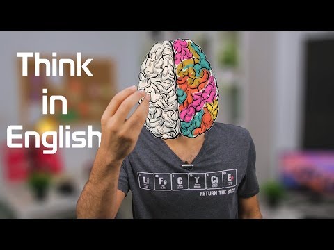 كيف تفكر باللغه الانجليزيه ؟ 2026