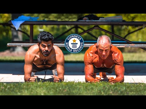 تحديت أكثر شخص يسوي بلانك بالعالم – Longest plank EVER 2026