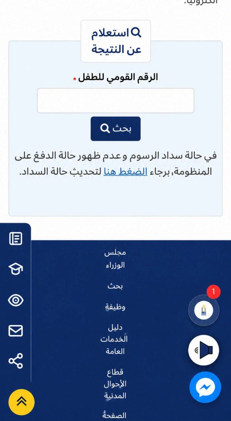 اتأكد من نتيجة تقديم ابنك لرياض الأطفال 2026 .. آخر فرصة للاستعلام بالرقم القومي للطفل