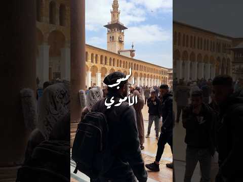 المسجد الأموي 🕌 المكان اللي بيجمع بين الجمال الروحي والتاريخي في دمشق💚 2026