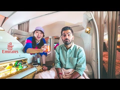 الدرجة الأولى على طيران الاماراتية !! غرفة نوم – EMIRATES FIRST CLASS 2026