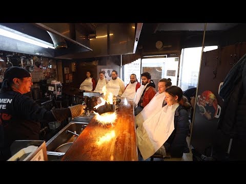 داخل محل رامن النار في اليابان – FIRE RAMEN 2026