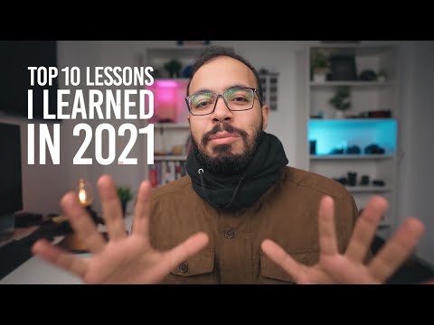 أهم ١٠ دروس تعلمتهم هذه السنة ٢٠٢١ 2026