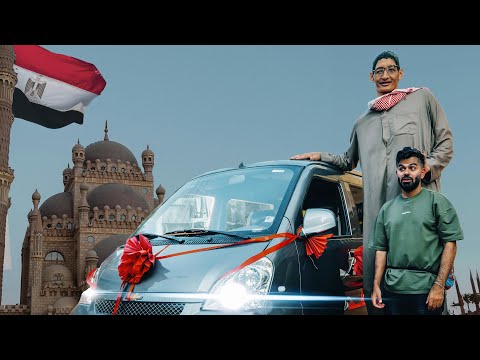 أطول رجل في مصر يدخل موسوعة جينيس العالمية! 2026