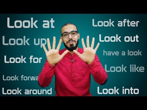 10 معاني مختلفه لفعل Look 2026
