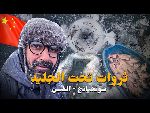 سر الصيد العجيب في الصين !! بيصادوا من الجليد ! 2026