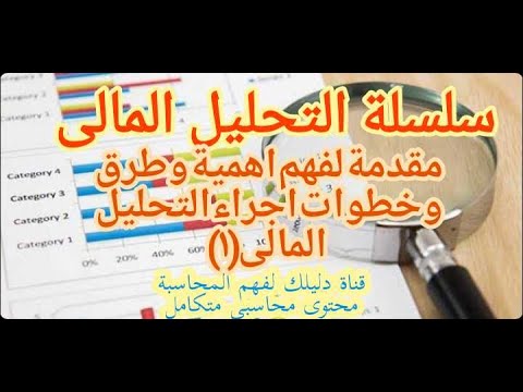 التحليل المالى | مقدمة لفهم واهمية وطرق وخطوات التحليل المالى (1)