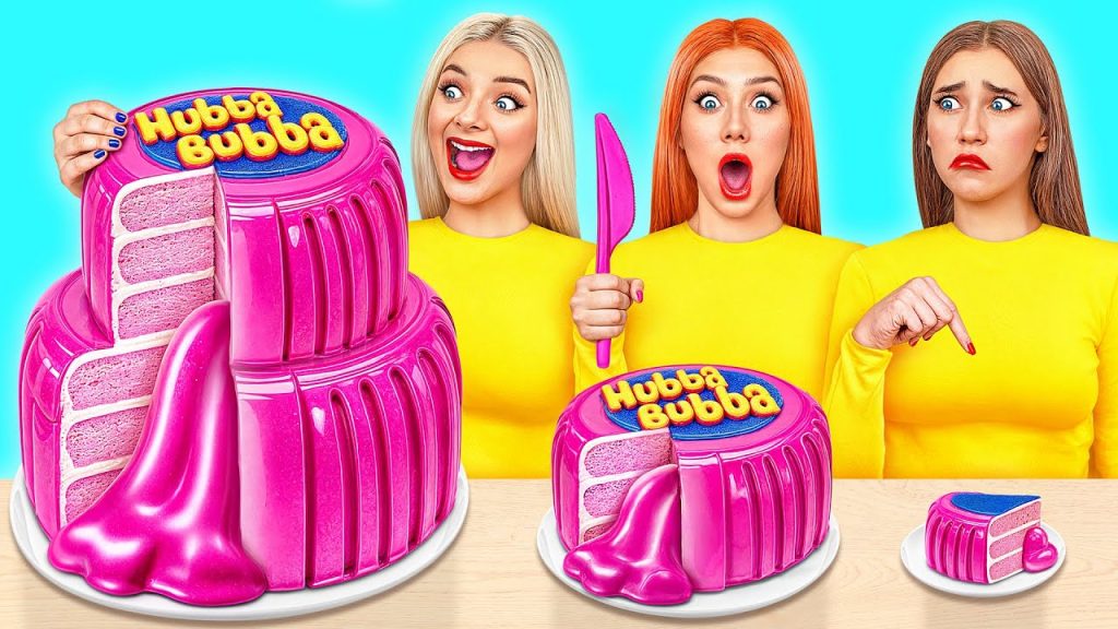 تحدي لوحة كبيرة أو متوسطة أو صغيرة | معركة الغذاء الملحمية Jelly DO Challenge