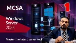 كورس الكورس التاسيسى الرابع MCSA WINDOWS SERVER من الصفر 2026
