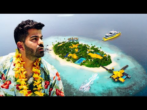 استأجرت جزيرة خاصة بالمالديف – 100 ألف دولار 🏝️ MALDIVES 2026