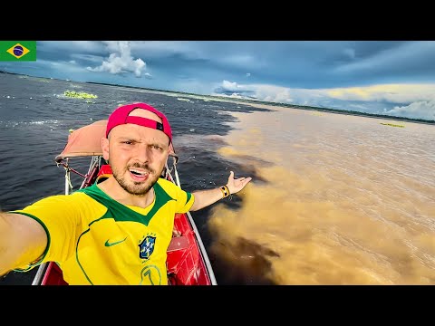 أعجب ظاهرة في غابات الأمازون حيث تلتقي الأنهار! معجزة قرآنية 🇧🇷 2026
