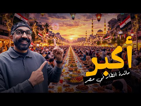إفطار المطرية !! أكبر تجمع في رمضان في مصر !! 2026