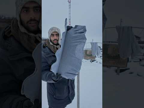 كيف يغسلون ملابسهم في سيبيريا -31C❄️🥶 2026