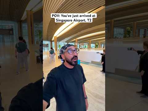 سنغافورة قررت تبوظلى مقاييسى عن باقى مطارات العالم🤯 2026