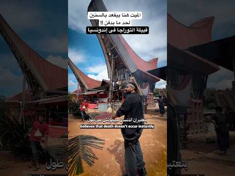 الناس فى قبيلة التوراجا بيحتفظوا بالميت بالسنين فى بيوتهم!! 2026