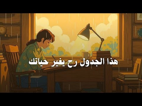 جدول رح يغير حياتك 180 درجة للأفضل 2026