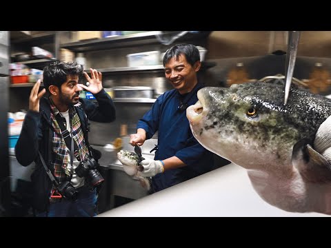 أكلت سمكة الأرنب الفوغـو السامة و القاتلة 🐡 – Fugu Fish 2026