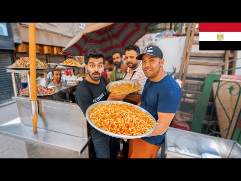 جولة أكل الشوارع في مصر 🇪🇬 – القاهرة Street food tour in Cairo – Egypt 2026