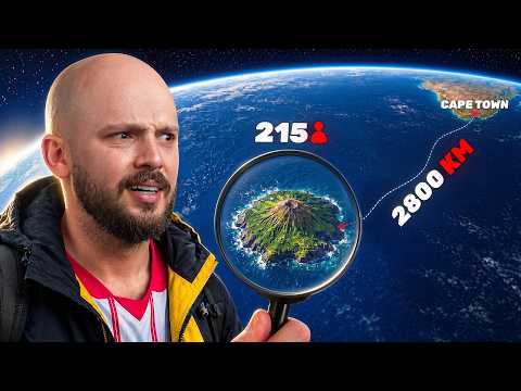 وصلت الجزيرة المأهولة الأكثر عزلة في العالم (بعد أسبوعين في المحيط)! 🗺️ 2026