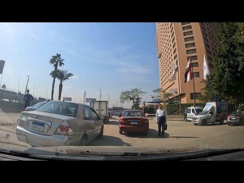 من شبرا للتحرير وكورنيش النيل جولة بالسيارة /Cairo driving tour 2026