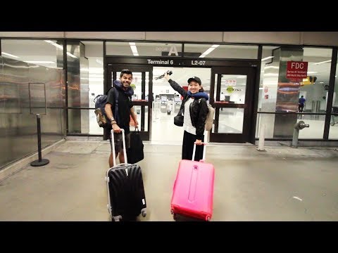 راح نسافر كوريا مع بعض ( وقفتني الشرطة بالمطار !!) 2026