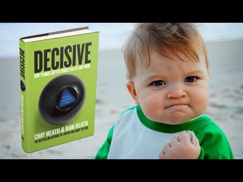 فن اتخاذ القرارات- ملخص كتاب : حاسم – Decisive 2026