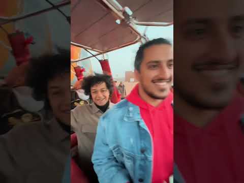 تجربة المنطاد في مراكش – المغرب 🇲🇦 2026