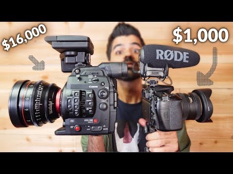 كاميرا 1,000$ vs كاميرا 16,000$ 2026