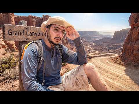 دخلت أعماق الجراند كانيون والحرارة قاتلة ! USA 🇺🇸