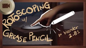 كورس Blender : Rotoscoping من الصفر باللغة العربية
