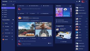 كورس تصميم موقع وتطبيق تواصل اجتماعي شبيه بالفيسبوك facebook web site by html css