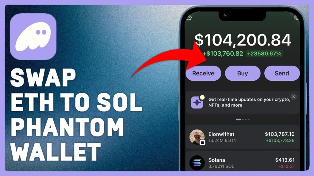 HOW TO SWAP ETH TO SOL ON PHANTOM WALLET 2025! FULL GUIDE