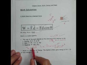 كورس work and energy حل مسائل على الشغل والطاقة وحفظ الطاقة