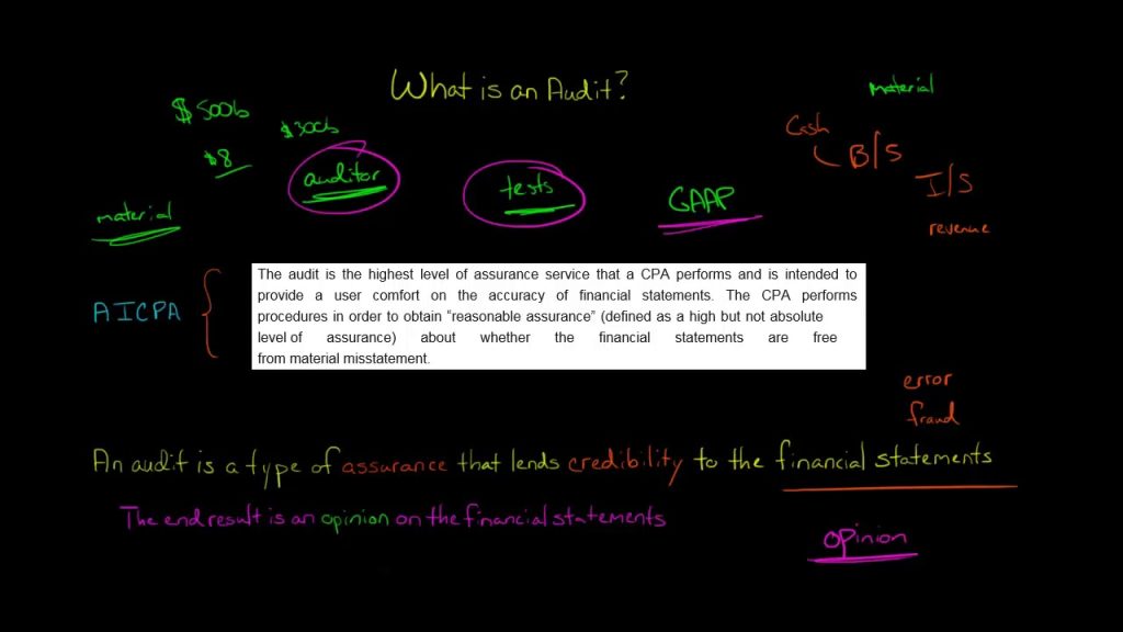 What is an Audit?