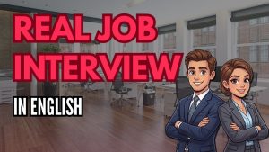 كورس Job Interview Practice in English من الصفر باللغة العربية